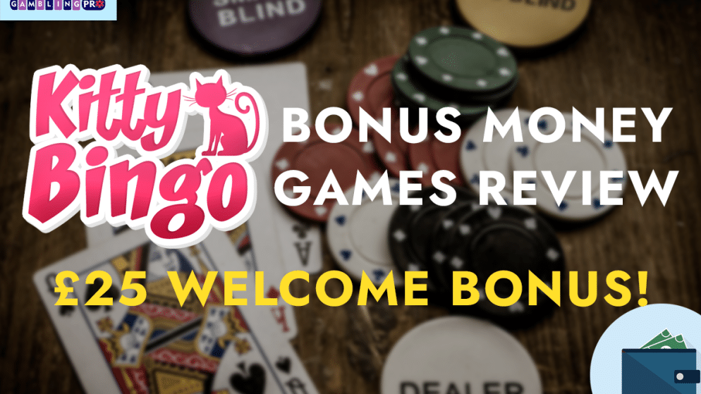 Kitty Bingo Bonus Money Games Review | £25 Welcome Bonus!