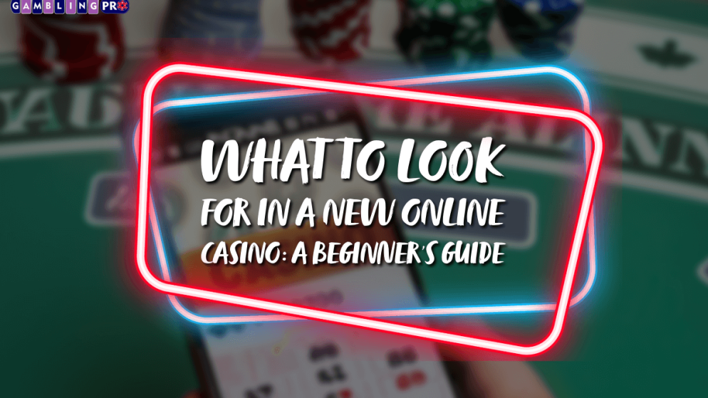 What To Look For In A New Online Casino: A Beginner’s Guide